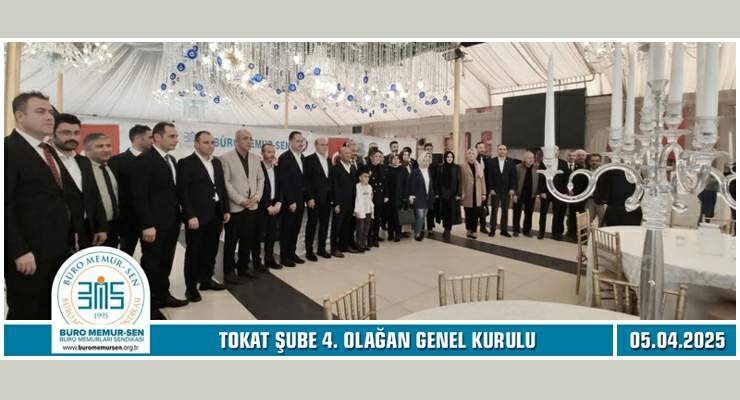 Büro Memur-Sen Tokat Şubesi, “4688 Sayılı Kanun değişmeli”