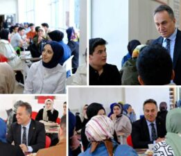 Rektör, “Kantin Sohbetleri” kapsamında öğrencilerle buluştu