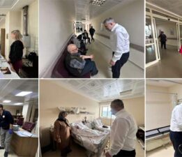 Başkan Tepebaşı’ndan, Niksar Devlet Hastanesi’ne bayram ziyareti
