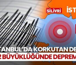 İstanbul’da 6,2 büyüklüğünde deprem