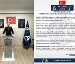 Başkan Bice’den referandum çağrısı, “Bu geleceği meclis değil millet kuracak”