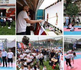 “19 Mayıs Gençlik Festivali” renkli görüntülere sahne oldu