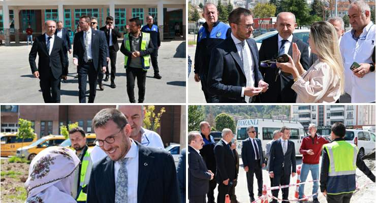 Başkan Yazıcıoğlu, Tokat Otogarı’nda revizyon çalışmalarını inceledi