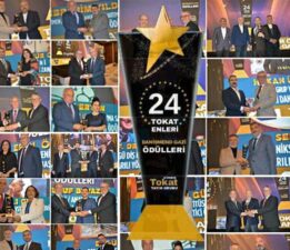 “24. Tokat Enler Ödülleri” sahiplerini buldu