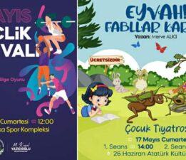 Tokat Belediyesi’nden 2 güzel etkinlik