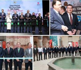 “Kültür mirasımızın gelecek kuşaklara ulaştırılması için canla başla çalışıyoruz”