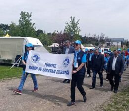 Çamiçi Yaylası Niksar Kamping’de “5. Anadolu Kamp Karavan Rallisi” start verdi