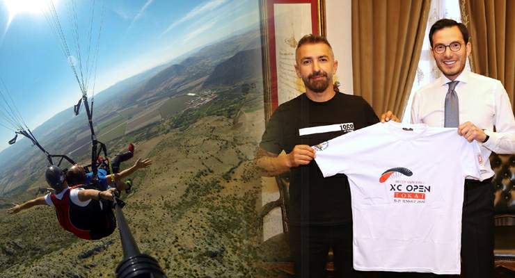 Tokatlı sporcu Serdar Saçtı Çin’e yamaç paraşütü yarışmasına gidiyor
