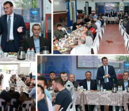 Başkan Yazıcıoğlu, Sanayi esnafının sorunlarını dinledi