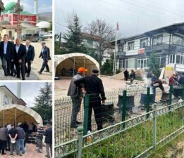Mustafa Arslan, Güryıldız’da Mera-Park Sahası’nda incelemeler yaptı