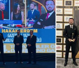 Hakan Erdem’e “Yılın En Başarılı Gazeteci-Yazarı” ödülü