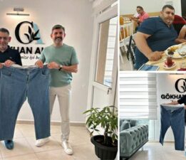 Diyet ve sporla 9 ayda 77 kilo verdi