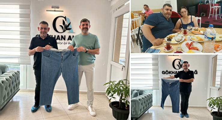 Diyet ve sporla 9 ayda 77 kilo verdi