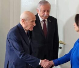 MHP Lideri Bahçeli, DEM Parti heyeti ile görüştü
