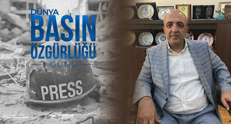 Başkan Ceylan’dan “3 Mayıs Dünya Basın Özgürlüğü” günü mesajı