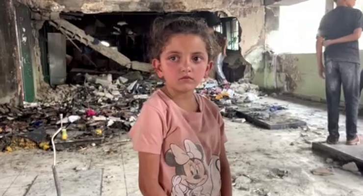 İsrail saldırısında 5 yaşındaki Ward: “Nasıl hayatta kaldım bilmiyorum”