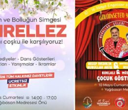 Tokat Belediyesi’nden 2 etkinlik “Hıdırellez Coşkusu” ve “Gülümseten Yüzler”