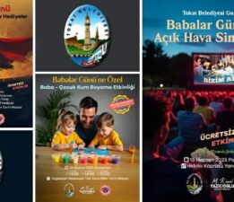 Tokat Belediyesi’nden “Babalar Günü” için 3 ayrı etkinlik