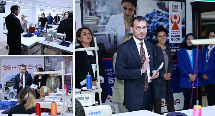 ‘Sanayide Kadın Eli Projesi’nin ikinci dönemi başladı