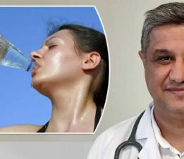 Doç Dr. Aktaş: “Sıcak çarpmasına karşı günde en az 2 litre su için”