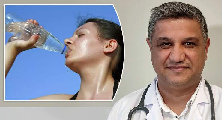 Doç Dr. Aktaş: “Sıcak çarpmasına karşı günde en az 2 litre su için”