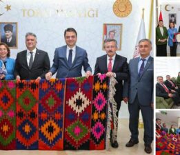 Kızık kilimi ve Aynalı çarığın “Tescil Belgesi” teslim alındı