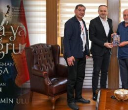 “Gazi Osman Paşa” dizisi için TRT’ye Tokat’tan anlamlı ziyaret