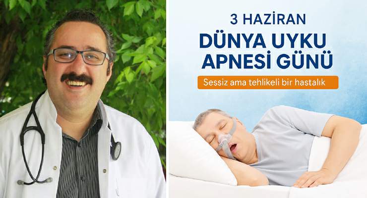 Doç. Dr. A. Cemal Pazarlı, “Uyku apnesi, Sessiz ama tehlikeli!”