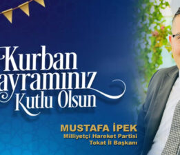Başkan Mustafa İpek’in “Kurban Bayramı” mesajı
