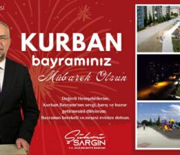 Başkan Şükrü Sargın’ın “Kurban Bayramı” mesajı
