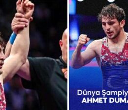 Milli Güreşçi Ahmet Duman, “Ordulararası Dünya Şampiyonu”