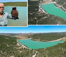 Tokat-Sivas arasındaki gölet yeşilin her tonu ile ziyaretçilerini bekliyor