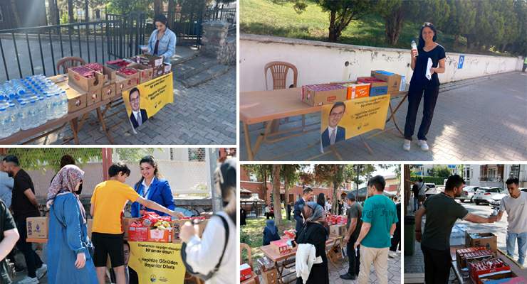 Başkan Yazıcıoğlu, “Hem gençlerimizin hem de ailelerimizin yanındayız”