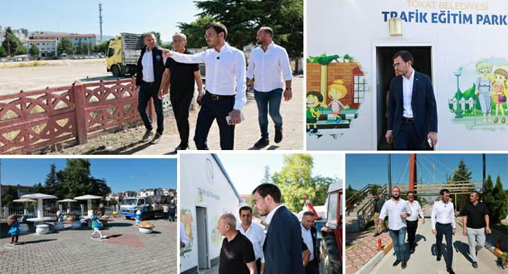 Tokat Belediyesi, “Trafik Eğitim Parkı” baştan sona yenileniyor