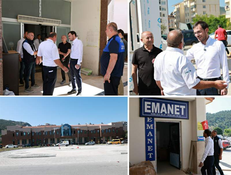 Tokat Otobüs Terminali'nde büyük değişim devam ediyor - Tokat Olay Gazetesi