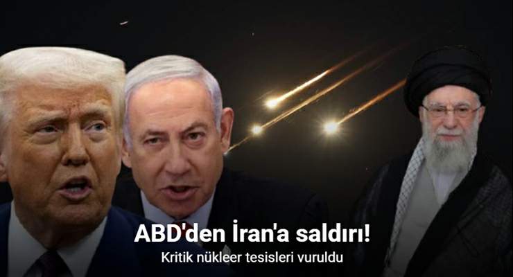 ABD’den İran’ın kritik nükleer tesislerine saldırı: Fordo’da kısmi hasar var