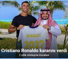 Cristiano Ronaldo, 2027 yılına kadar Al Nassr’da