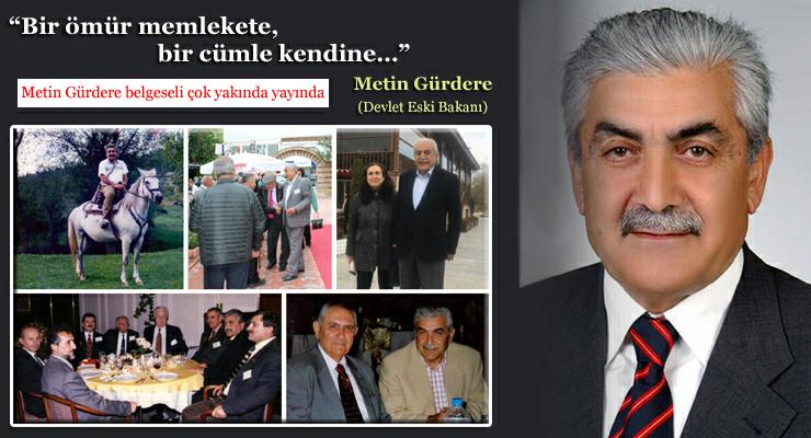 Metin Gürdere, “Bir ömür memlekete, bir cümle kendine…”