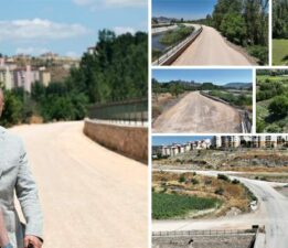 Yeşilova-Doğukent arası yeni bağlantı yolu çalışmaları hızla ilerliyor