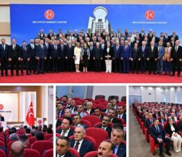 Devlet Bahçeli Başkanlığı’nda MHP İl Başkanları Ankara’da buluştu