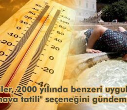 Tokat Belediyesi acil koduyla uyardı, Sıcak hava 40 derece üzeri olacak