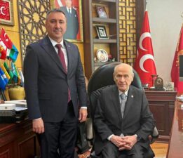 Tokat Bld. Bşk. Yard. Bozdemir’den MHP Lideri Bahçeli’ye ziyaret