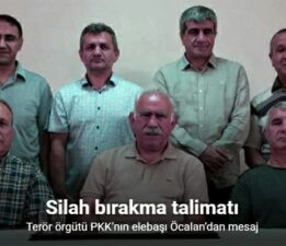 Terör örgütü PKK’nın elebaşı Öcalan’dan mesaj, Silah bırakma talimatı