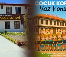Tokat’ta yaz neşesi, ‘Çocuk Korosu Konseri’ne davet!