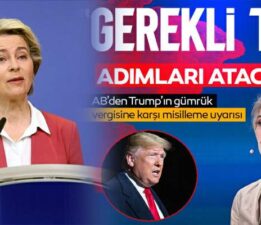 AB’den Trump’ın gümrük vergisine misilleme uyarısı, “Çıkarlarımızı korumaya hazırız”