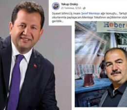 Şeref Menteşe, Tokat’ın siyasi gündemini sert bir dille eleştirdi