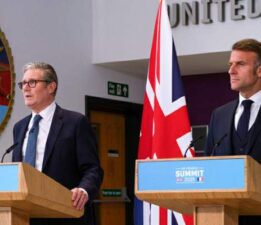 Macron: “Paris’te, Londra’da seslerimizi birleştirmemiz ve Filistin Devleti’ni tanımamız gerekiyor”
