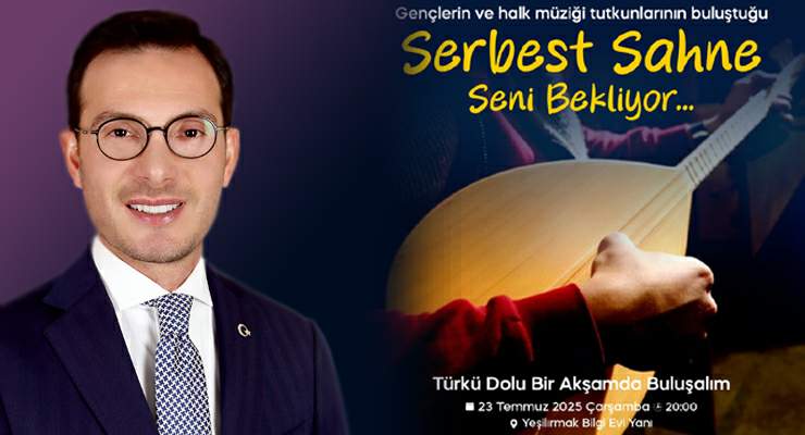 Tokat Belediyesi’nden 23 Temmuz’da gençlere “Serbest Sahne” etkinliği