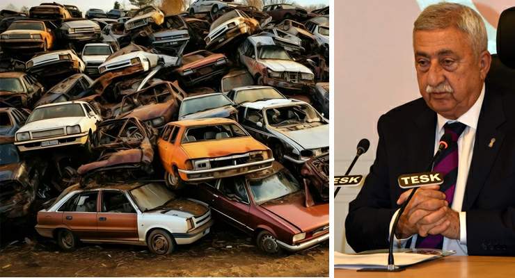 Palandöken, “Hurda Araç Teşvik Yasası acilen çıkartılmalı”