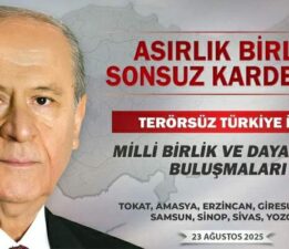 “Terörsüz Türkiye” için Tokat’ta büyük buluşma